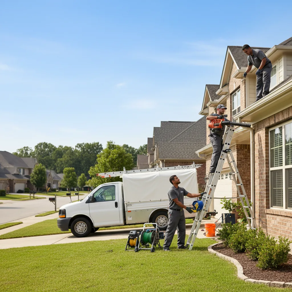 Home Gutter Service in Davenport, OK near me